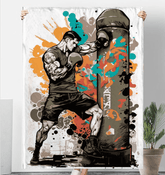 Be Bold, Be Fearless Sherpa Blanket | Home Accessories